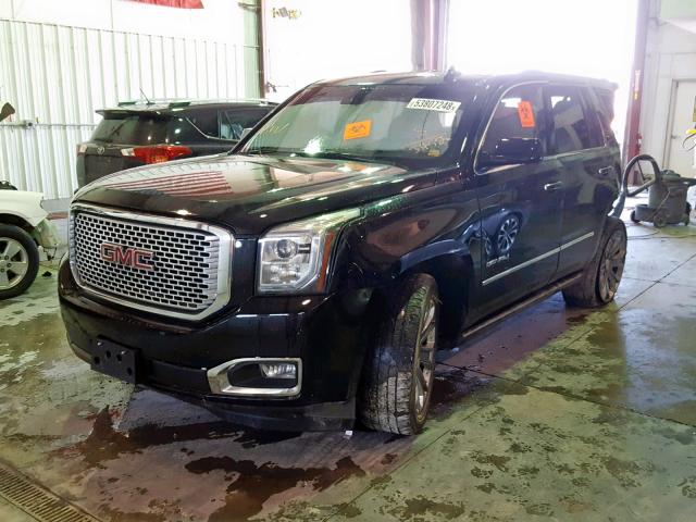 1GKS2CKJ2GR153452 - 2016 GMC YUKON DENA BLACK photo 2