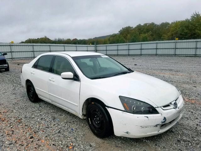 JHMCM563X7C024233 - 2007 HONDA ACCORD SE WHITE photo 1