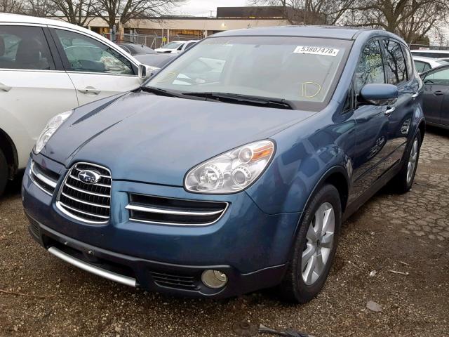 4S4WX85C564414699 - 2006 SUBARU B9 TRIBECA BLUE photo 2