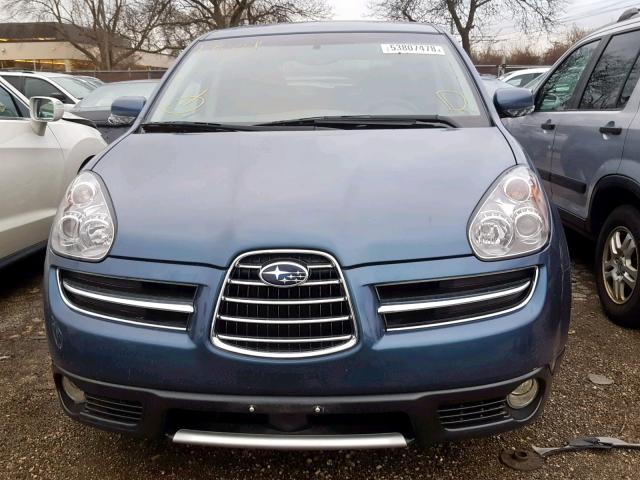 4S4WX85C564414699 - 2006 SUBARU B9 TRIBECA BLUE photo 9