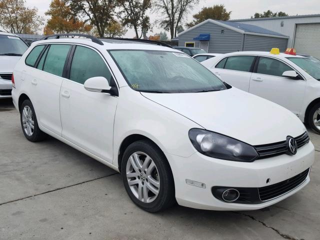 3VWML7AJ0EM606618 - 2014 VOLKSWAGEN JETTA TDI WHITE photo 1