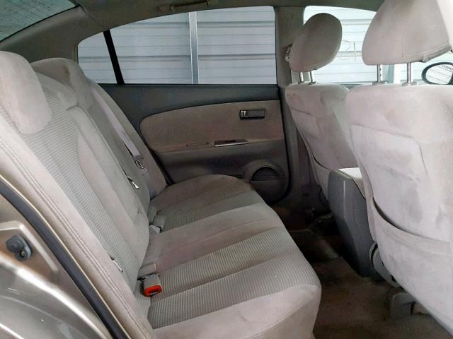 1N4BL11D65N445530 - 2005 NISSAN ALTIMA SE GOLD photo 6