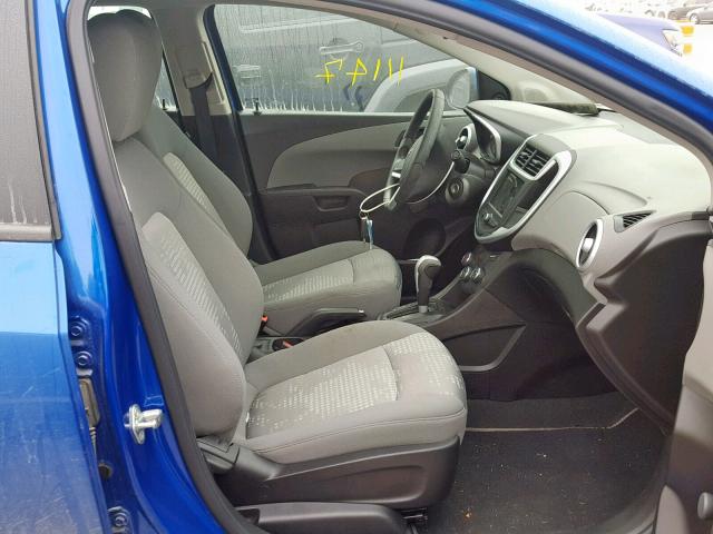 1G1JB5SH1J4108533 - 2018 CHEVROLET SONIC LS BLUE photo 5