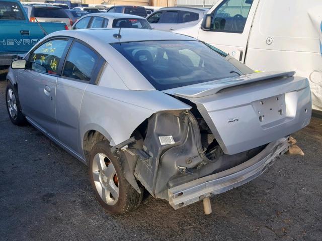 1G8AN15FX6Z128401 - 2006 SATURN ION LEVEL SILVER photo 3