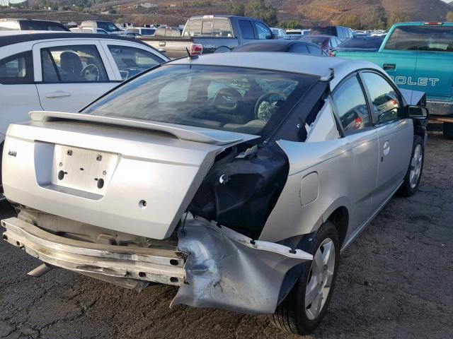 1G8AN15FX6Z128401 - 2006 SATURN ION LEVEL SILVER photo 4