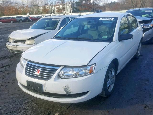 1G8AJ55F87Z194255 - 2007 SATURN ION LEVEL WHITE photo 2