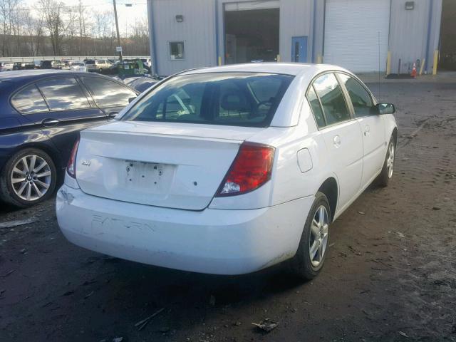1G8AJ55F87Z194255 - 2007 SATURN ION LEVEL WHITE photo 4
