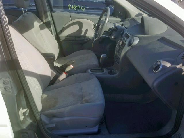1G8AJ55F87Z194255 - 2007 SATURN ION LEVEL WHITE photo 5