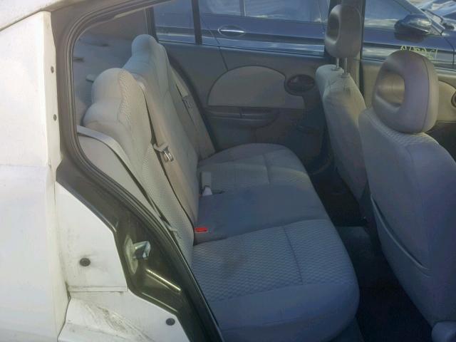 1G8AJ55F87Z194255 - 2007 SATURN ION LEVEL WHITE photo 6