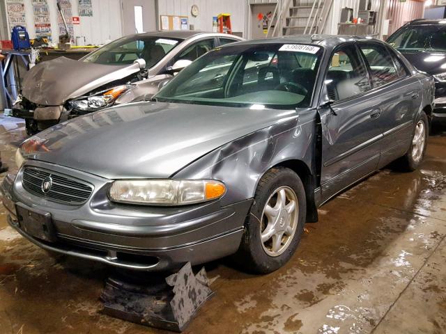 2G4WB52K741175318 - 2004 BUICK REGAL LS GREEN photo 2