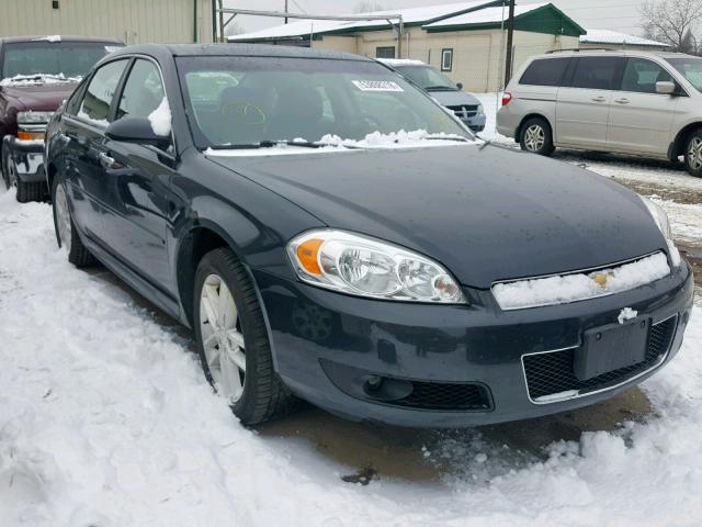 2G1WC5E36E1172653 - 2014 CHEVROLET IMPALA LIM GRAY photo 1