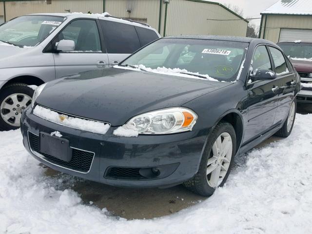 2G1WC5E36E1172653 - 2014 CHEVROLET IMPALA LIM GRAY photo 2