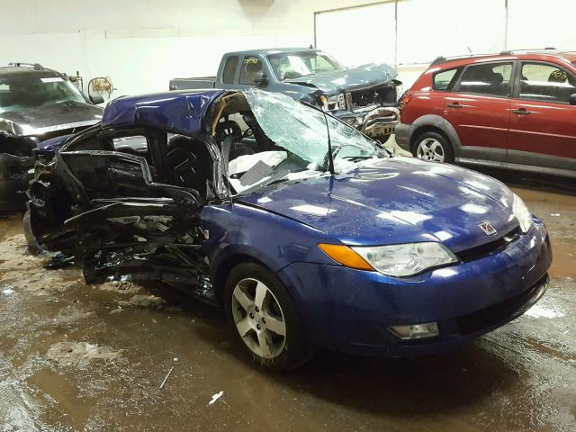 1G8AW15F36Z201699 - 2006 SATURN ION LEVEL BLUE photo 1