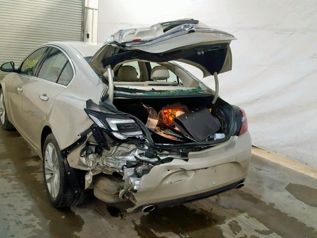 2G4GN5EX8E9264160 - 2014 BUICK REGAL PREM TAN photo 9