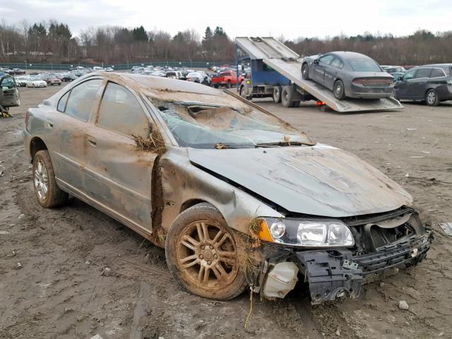 YV1RH592772611508 - 2007 VOLVO S60 2.5T GREEN photo 1