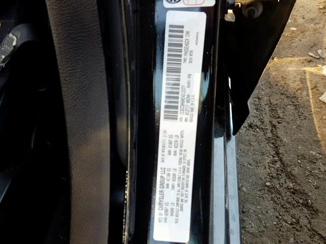 1C3CCBAB0EN212377 - 2014 CHRYSLER 200 LX BLACK photo 10