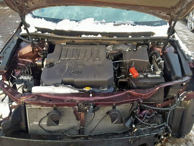 4T1BK1EB2FU172868 - 2015 TOYOTA AVALON XLE MAROON photo 7