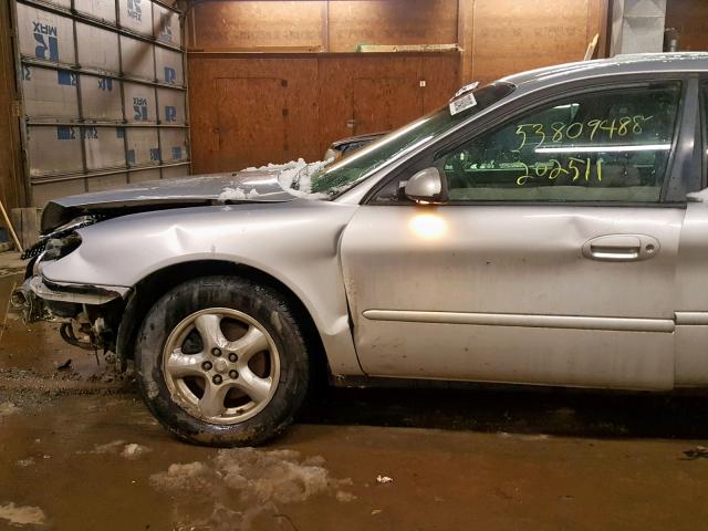 1FAFP55253G198606 - 2003 FORD TAURUS SES GRAY photo 9