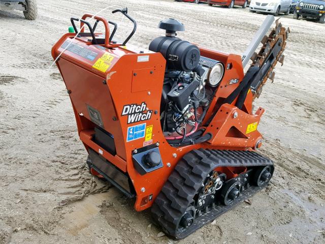 DWPC24KACJ0001254 - 2018 DIWI TRENCHER ORANGE photo 4