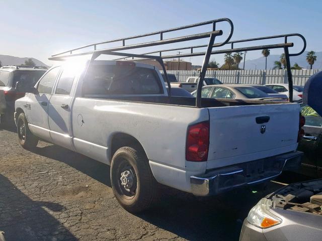 3D7KR28D77G707206 - 2007 DODGE RAM 2500 S Ağ foto 3