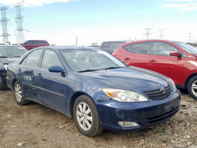 4T1BF30K34U078616 - 2004 TOYOTA CAMRY LE BLUE photo 1