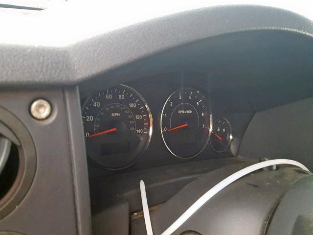 1J8HG48K96C149843 - 2006 JEEP COMMANDER BLUE photo 8