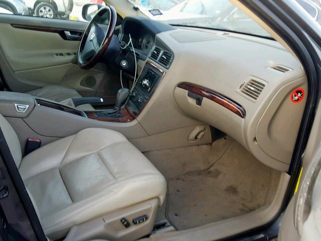 YV1RS592272619615 - 2007 VOLVO S60 2.5T GRAY photo 5