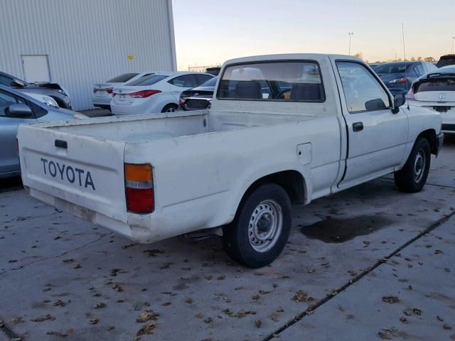 JT4RN81P4K5041790 - 1989 TOYOTA PICKUP 1/2 WHITE photo 4