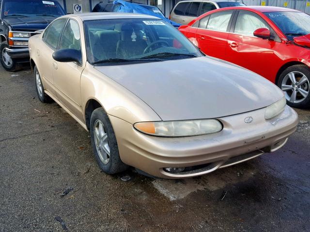 1G3NL52F53C308604 - 2003 OLDSMOBILE ALERO GL BEIGE photo 1