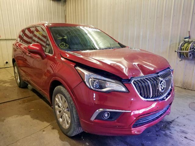 LRBFXBSA5HD201743 - 2017 BUICK ENVISION E RED photo 1