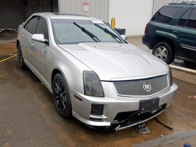 1G6DX67D560188745 - 2006 CADILLAC STS-V SILVER photo 1