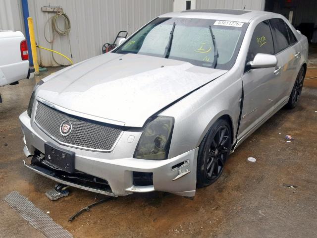1G6DX67D560188745 - 2006 CADILLAC STS-V SILVER photo 2
