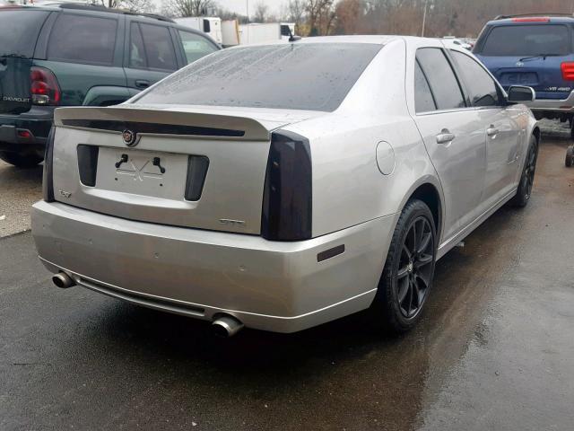 1G6DX67D560188745 - 2006 CADILLAC STS-V SILVER photo 4