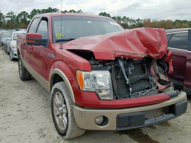 1FTFW1CV6AFB93923 - 2010 FORD F150 SUPER RED photo 1