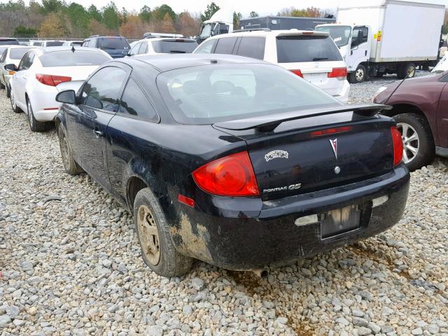 1G2AL18F287201559 - 2008 PONTIAC G5 BLACK photo 3