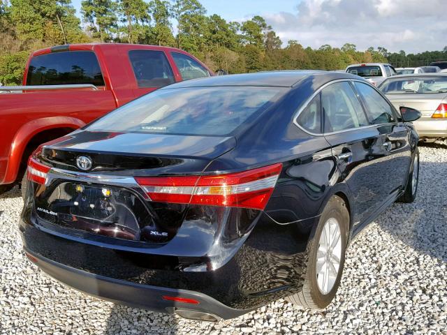 4T1BK1EB8EU093400 - 2014 TOYOTA AVALON BAS BLACK photo 4