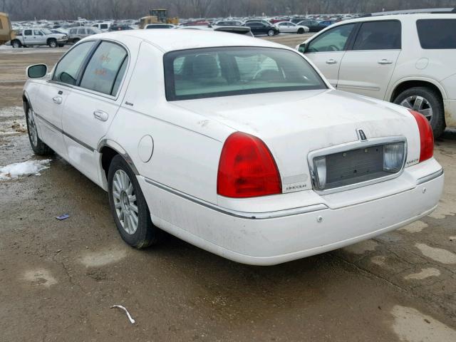 1LNHM81W55Y632862 - 2005 LINCOLN TOWN CAR S WHITE photo 3