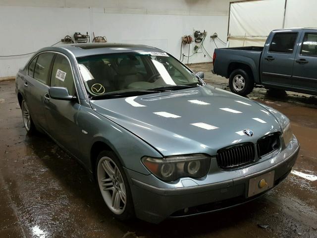 WBAGN83505DK11346 - 2005 BMW 760 LI TEAL photo 1