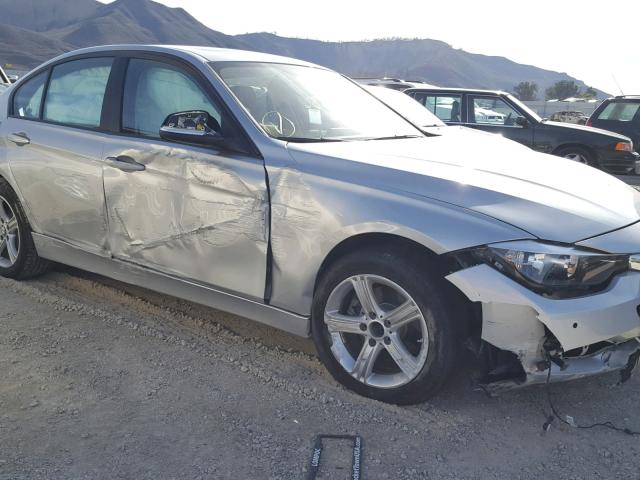 WBA3C1C58FK124092 - 2015 BMW 328 I SULE SILVER photo 9