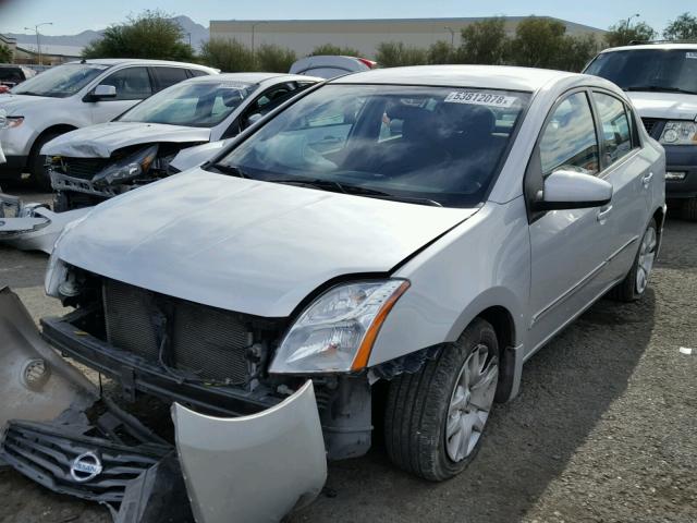 3N1AB6AP5CL753207 - 2012 NISSAN SENTRA 2.0 SILVER photo 2