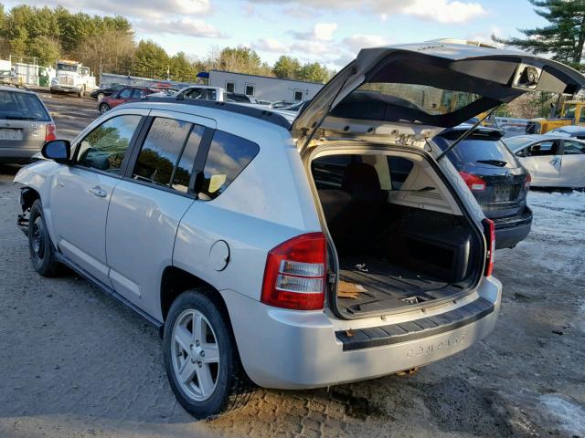 1J4NF1FB9AD620384 - 2010 JEEP COMPASS SP SILVER photo 3