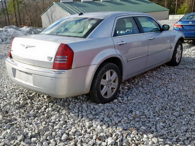 2C3LK63H16H149991 - 2006 CHRYSLER 300C SILVER photo 4