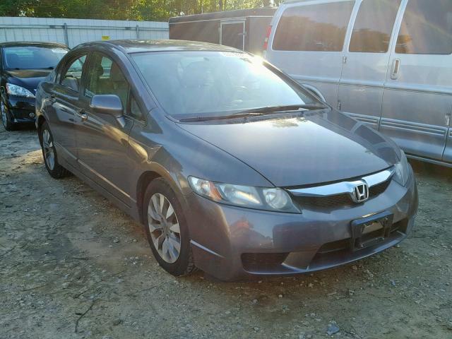 2HGFA1F98AH560995 - 2010 HONDA CIVIC EXL GRAY photo 1