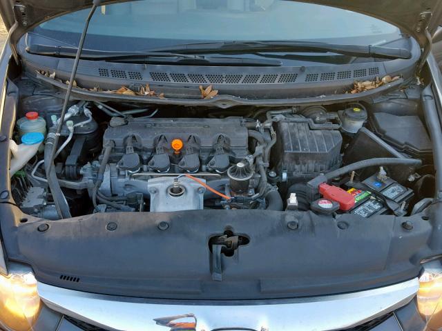 2HGFA1F98AH560995 - 2010 HONDA CIVIC EXL GRAY photo 7