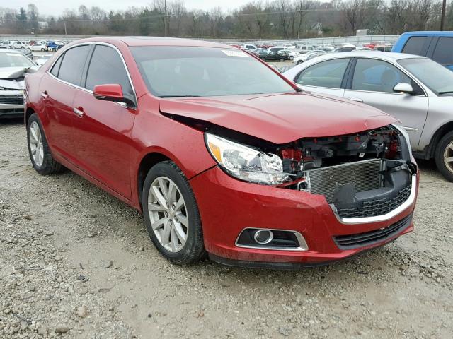 1G11H5SL5EF254107 - 2014 CHEVROLET MALIBU LTZ მუქწითელი ფოტო 1