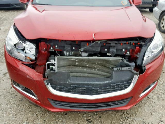1G11H5SL5EF254107 - 2014 CHEVROLET MALIBU LTZ მუქწითელი ფოტო 7