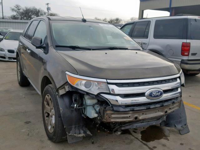 2FMDK3JC3BBB04159 - 2011 FORD EDGE SEL BLACK photo 1