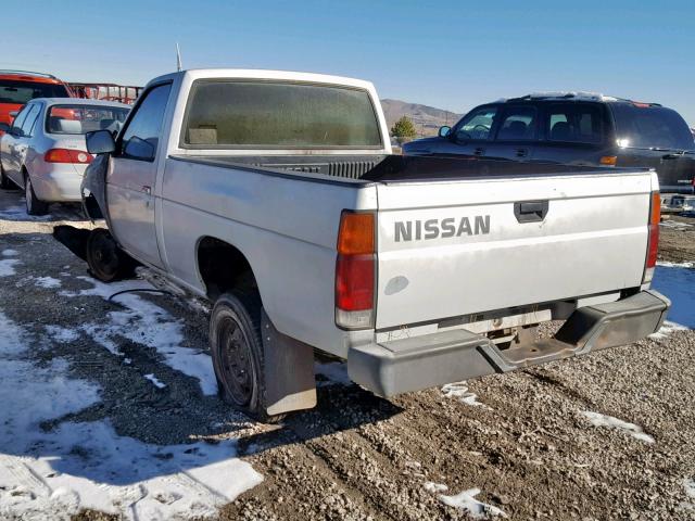 1N6SD11Y9LC366627 - 1990 NISSAN D21 SHORT SILVER photo 3