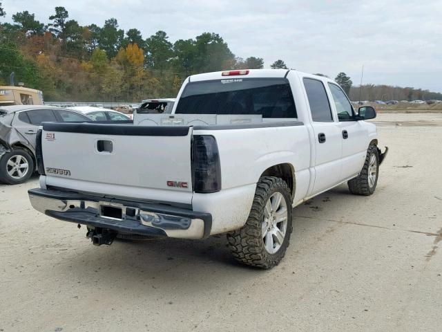 2GTEK13VX61241932 - 2006 GMC NEW SIERRA WHITE photo 4