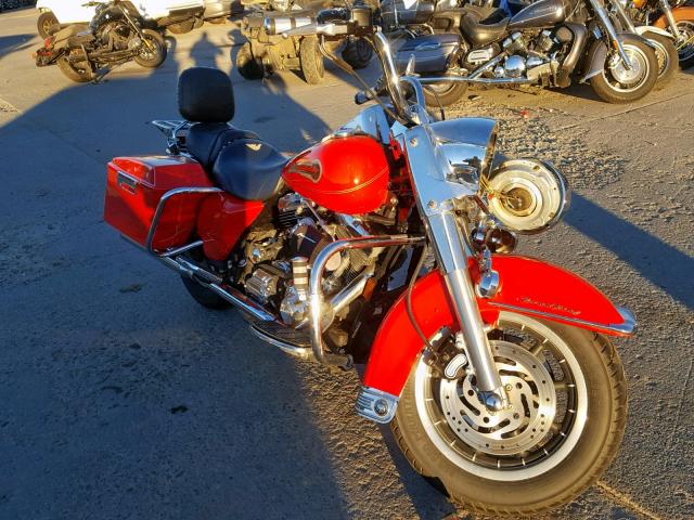 1HD1FWW122Y646908 - 2002 HARLEY-DAVIDSON FLHT RED photo 1